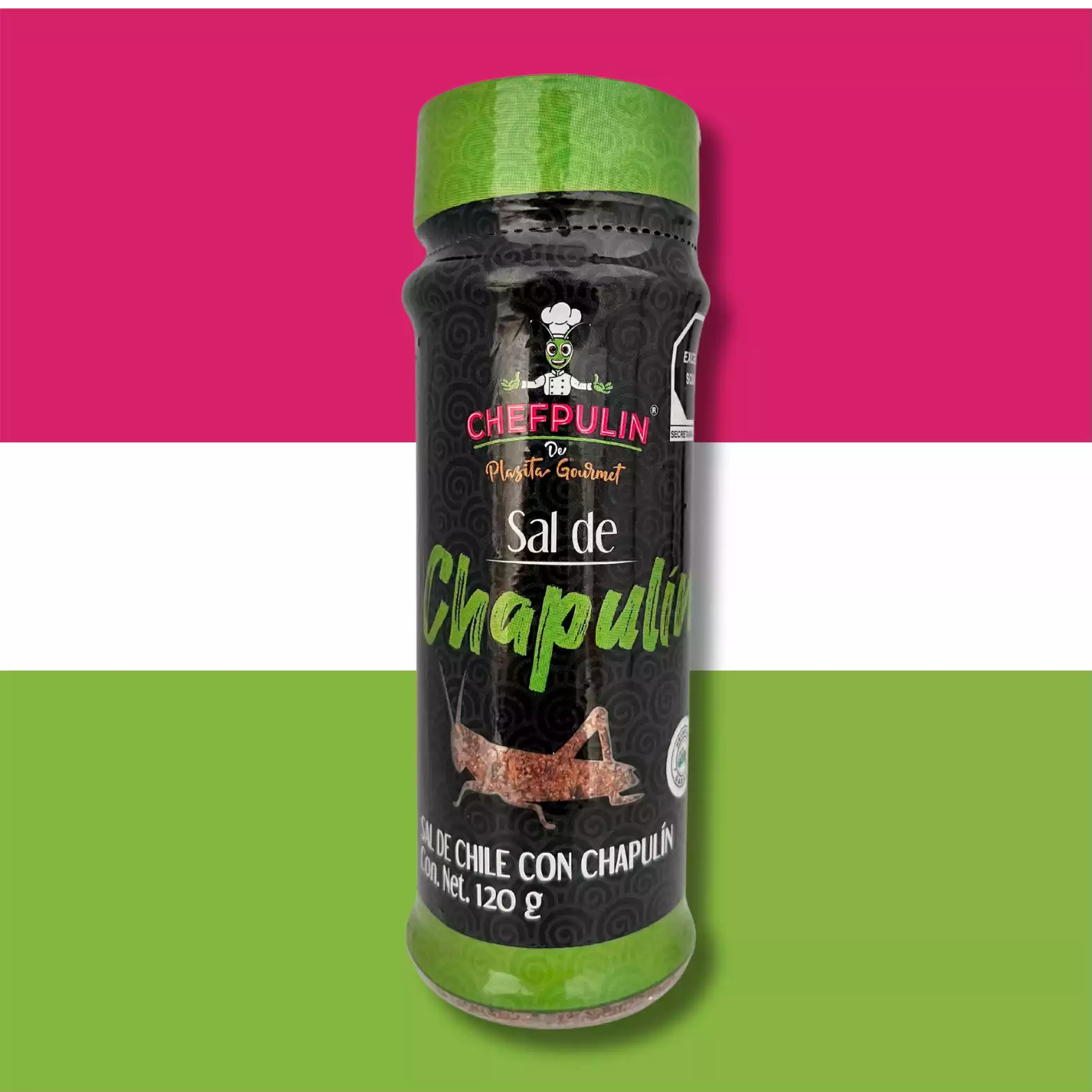 Sal de chile con chapulin 120g